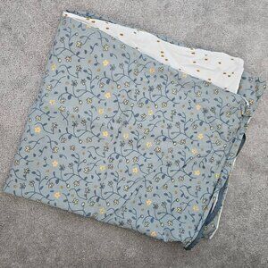 Toddler Crib Sized Duvet with Reversible Cover & Pillowcase